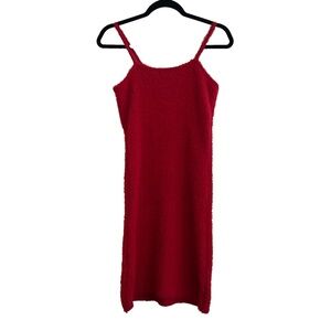 Y2K Women Bodycon Dress Festival lEvent Fuzzy Knit Retro Clubwear Sz XXL Holiday
